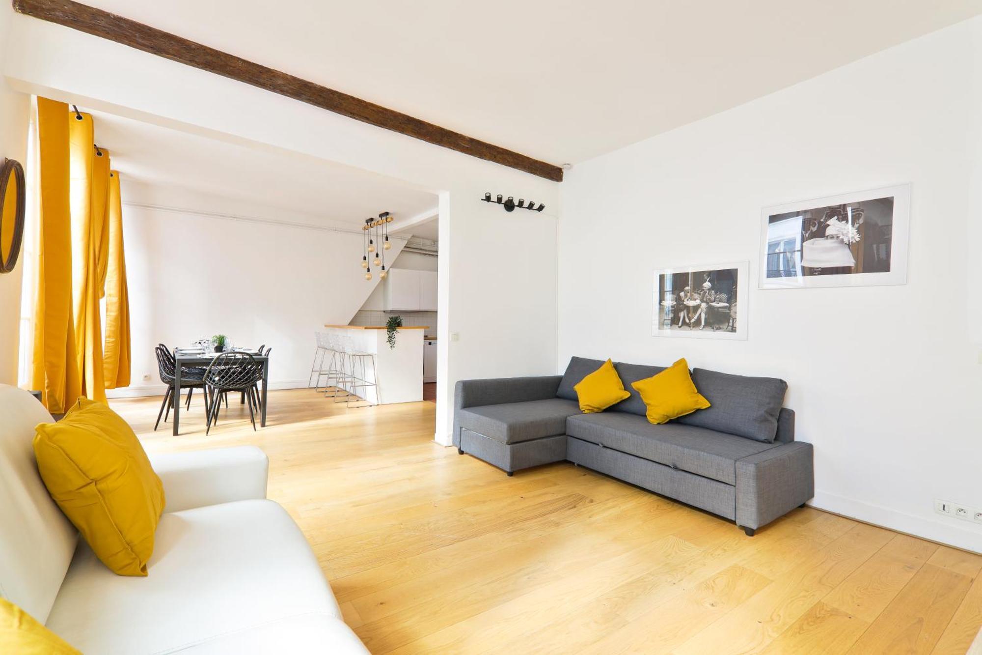 Appartement Mezzanine Quartier Chatelet Les Halles 4 Free Netflix *